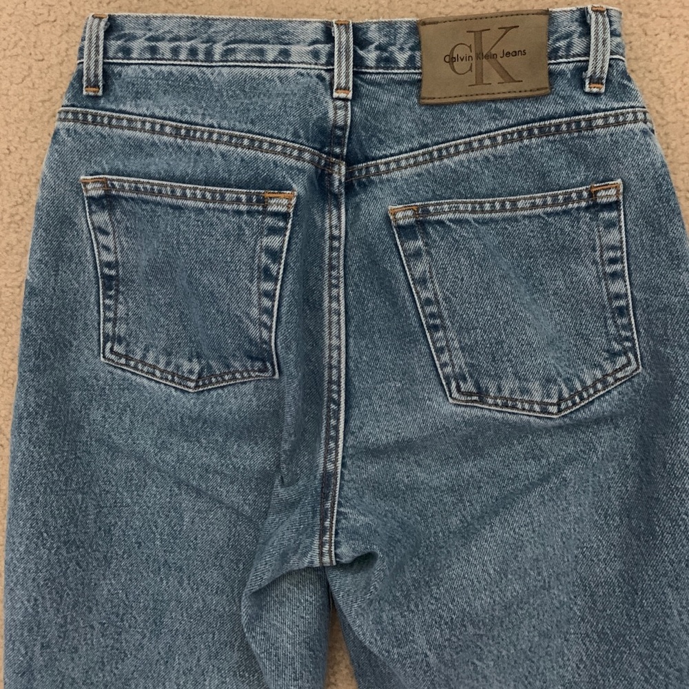 Calvin Klein High Rise Mom Jeans